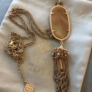 Kendra Scott Rose Gold Rayne Necklace
